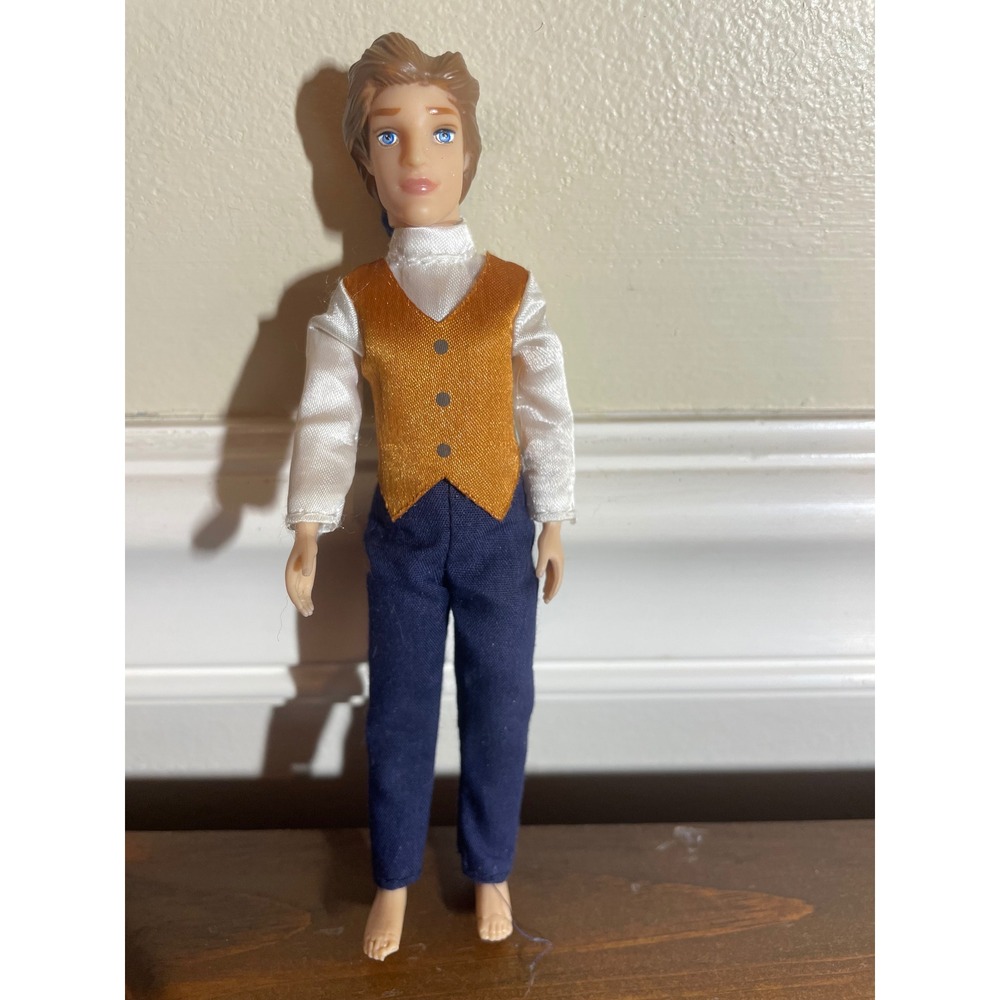 Disney Beauty and the Beast Prince Adam 6.5" Small Doll Figure Human Form